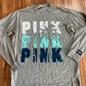 A rare PINK by Victoria's Secret Long Sleeve, CUTE!! EUC